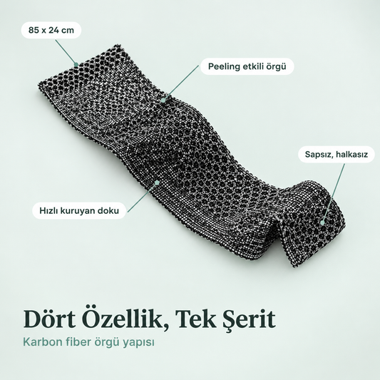 Peeling Etkili Hızlı Kuruyan Duş Lifi